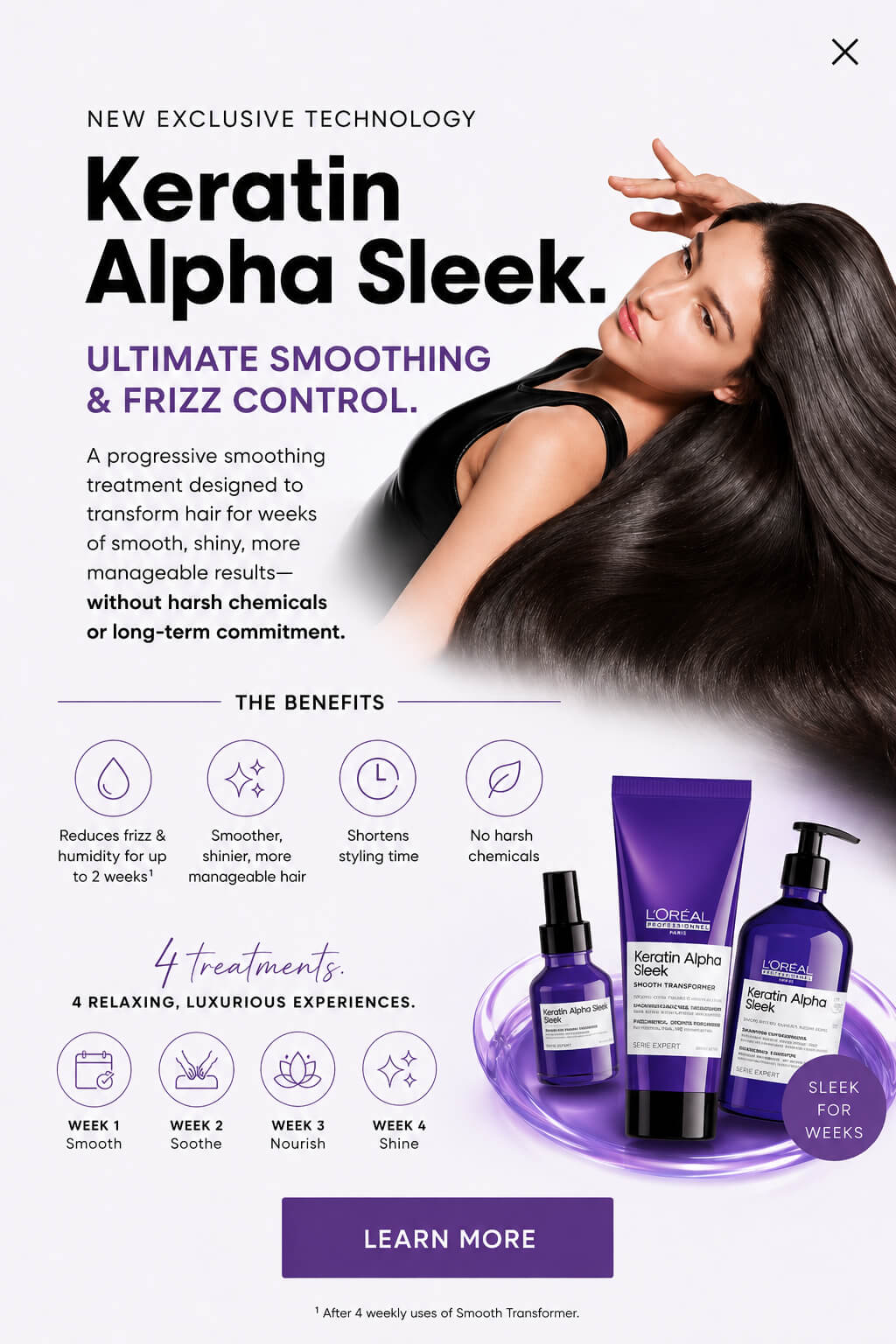Keratin Alpha Sleek Treatment